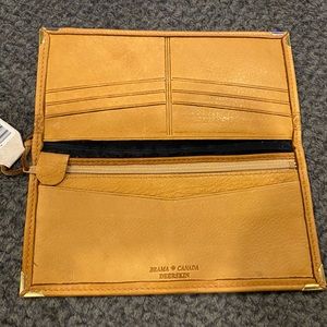 Brama Handmade Canada Deerskin Leather Wallet